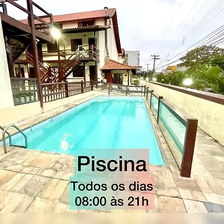Duplex Garden Praia das Dunas - Piscina, Lazer, Ar e Mar-3